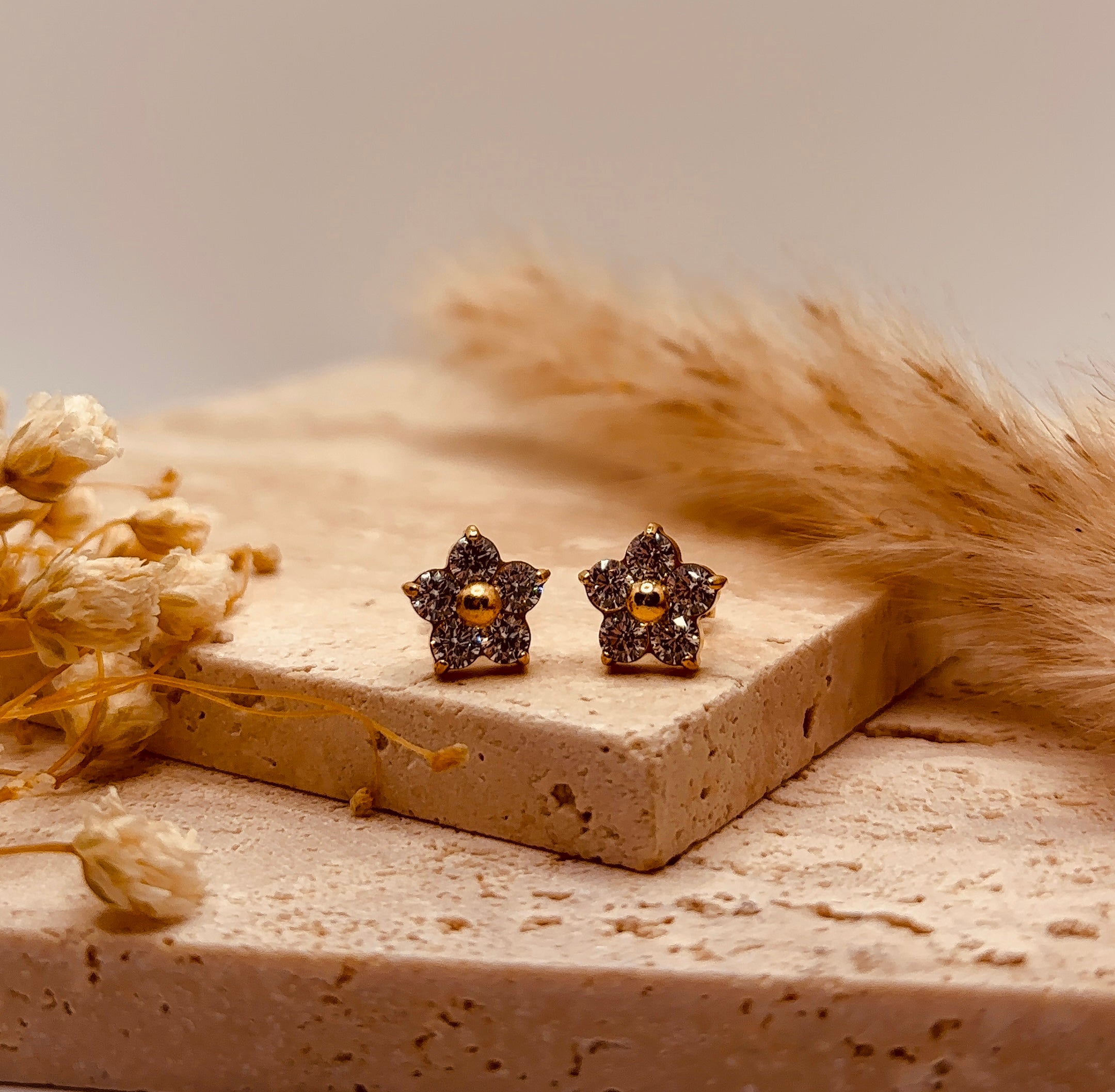 Boucle d’oreille Flora