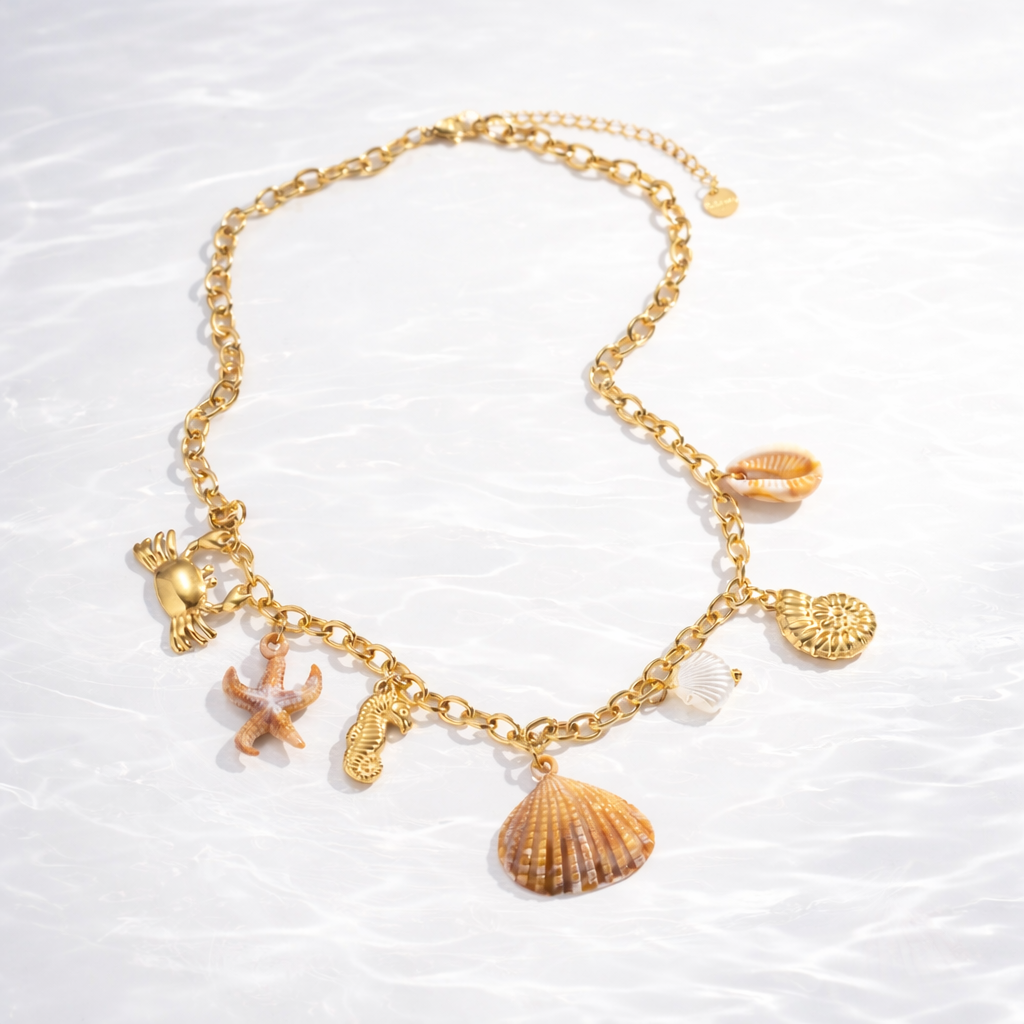 Collier coquillages